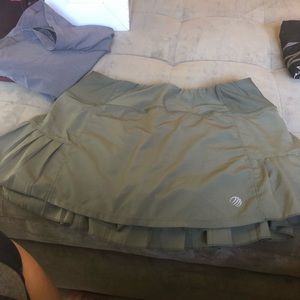 Olive Green Tennis Skirt